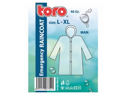 Raincoat for men size L-XL