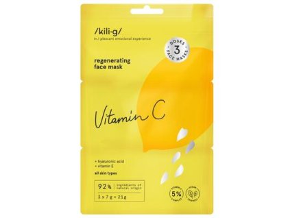 111078 kilig set 3 regeneracncich masek s vitaminem c