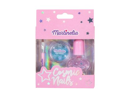 MARTINELIA CN set (varnish, glitter, brush)