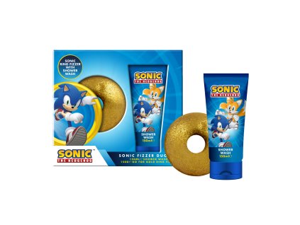 SONIC shower gel and sparkling ball set