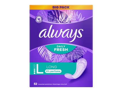 Always Intimates (52 pcs/box) Daily FreshLong