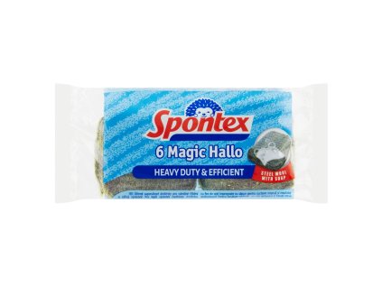 Spontex impregnated scouring pad 6 pcs