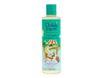 CHILDS FARM 3in1 Shower gel, shampoo and conditioner after swimming strawberry and mint, 250 ml
