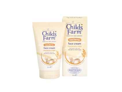 CHILDS FARM Oat Derma Unscented Face Cream, 50 ml