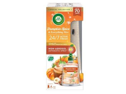 Air Wick Active Fresh diffuser + refill 228ml Pumpkin Spice & Everything Nice Ks