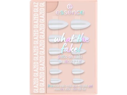 essence what the fake! set with artificial nails PRESS-ON 01