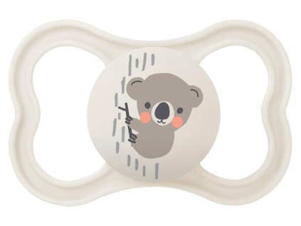 MAM PACIFIER AIR 6+, white/koala;