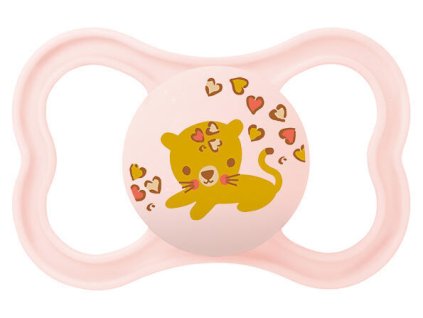 MAM PACIFIER AIR 6+, pink/tiger