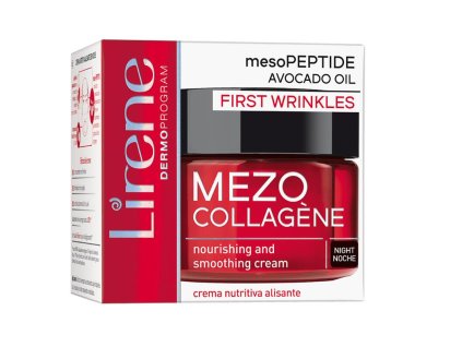 LIRENE Meso-COLLAGENE Nourishing Night Cream with Smoothing Effect, 50 ml