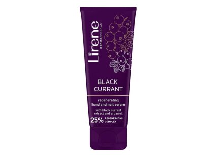 LIRENE hand cream BLACKCURRANT with argan oil, 75 ml