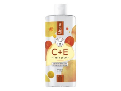LIRENE Vitamin Energy C+E Micellar Water 3 in 1, 400 ml