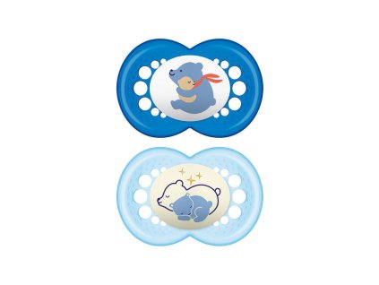 MAM DAY & NIGHT PACIFIER 6+ m, double box