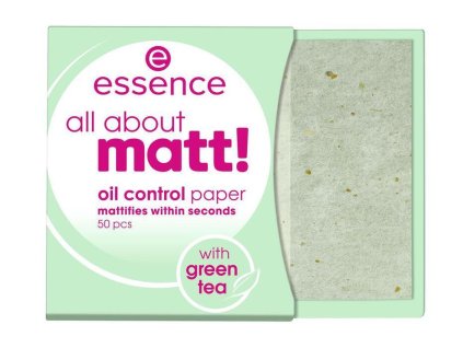 essence all about matt blotting papers!