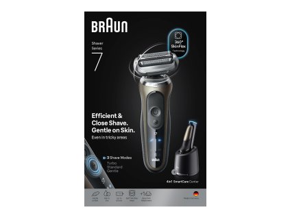 Braun machine S.7 4in1+SmartCare72-C7200cc