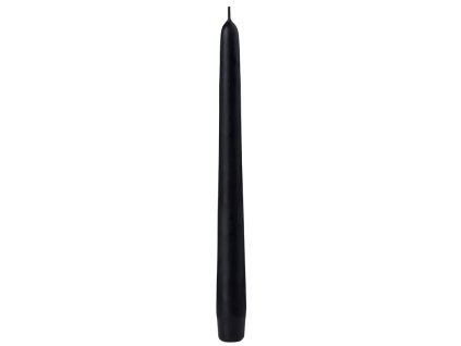Emocio candle Classic conical black 22x240mm