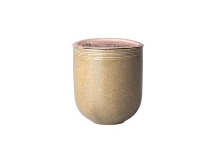 Emocio scented candle in ceramic Lime Basil & Mandarine, green 85x90mm