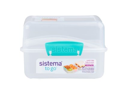 Sistema TO GO 2-compartment snack box 1.4 l, mint