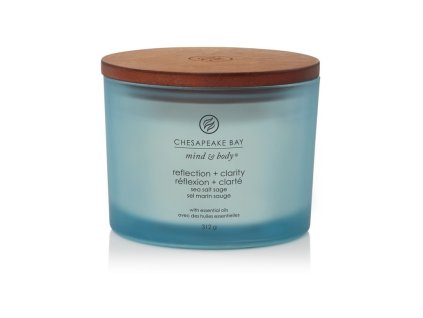 SCENTED CANDLE CHESAPEAKE BAY CANDLE REFLECTION & CLARITY 3 WICKS