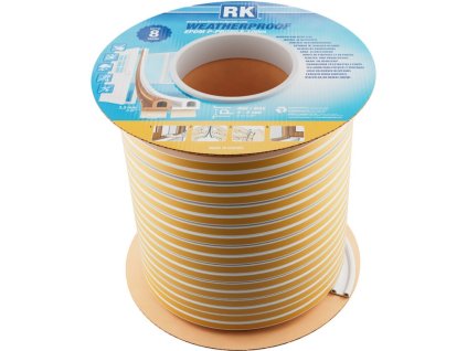 Window and door seals EPDM – P-profile, white 100 m