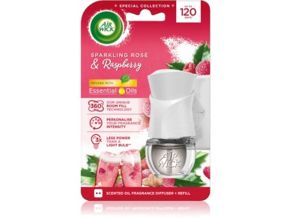 Air Wick Electric Machine + 19ml Sparkling wine and raspberries Pc