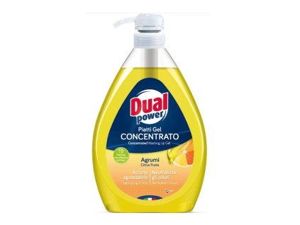 DualPower dish gel 1L Citrus Ks