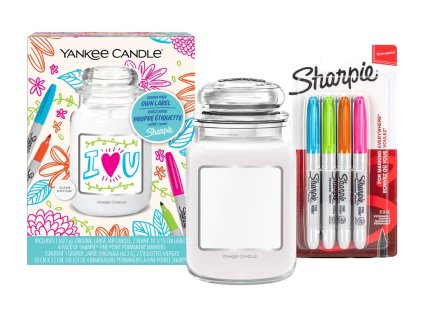 Yankee Candle gift set Sharpie