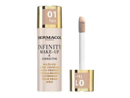Dermacol decorator Infinity m-up + corrector 01 Fair
