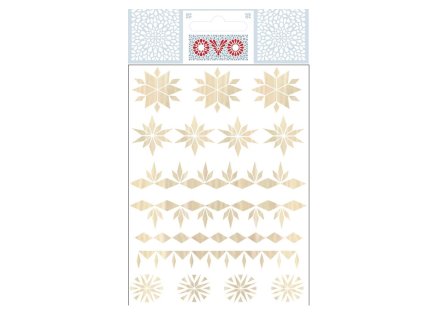 OVO egg decals 1 sheet straw