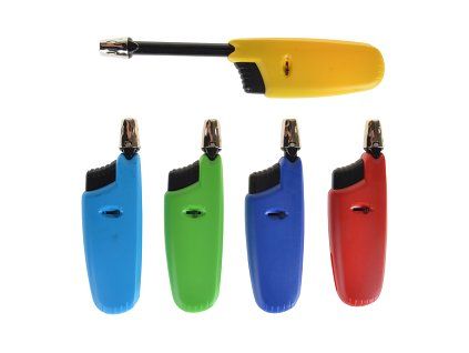 Retractable piezoelectric lighter 17.5cm