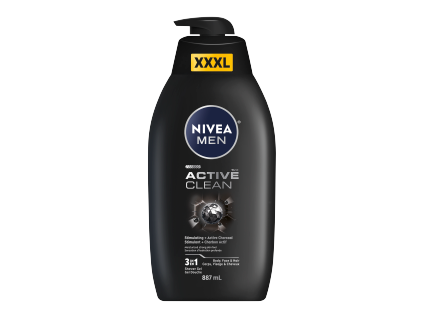 Nivea MEN SG 887ml Active Clean