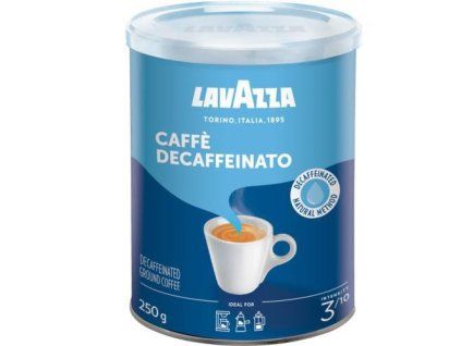 Lavazza dek ground in a can decaffeinated 250g