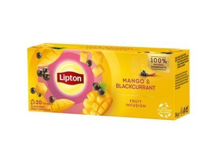 Lipton fruit infusion mango and blackcurrant @20x1.7g