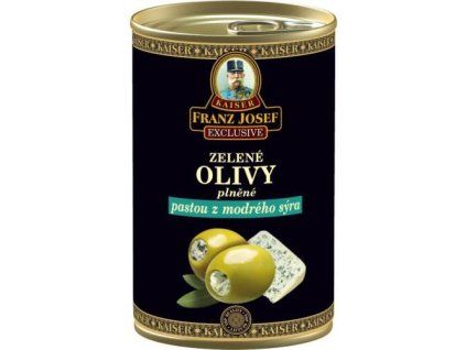FJK green olives stuffed with cheese paste 300G/314ML