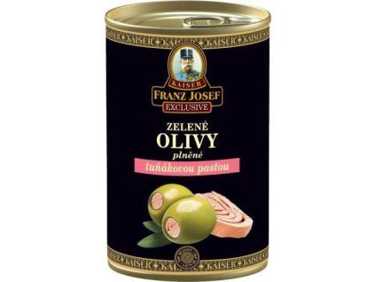 FJK green olives stuffed with tuna paste 300G/314ML