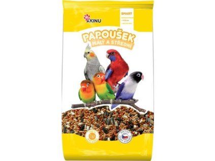 Akinu complete menu small parrot 1kg