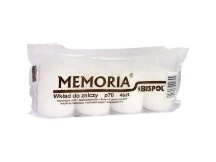 Bispol cemetery candles white (p70-090) @4x70g