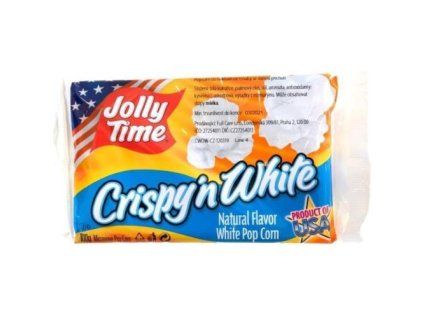 JollyTime popcorn crispy n white 100g USA