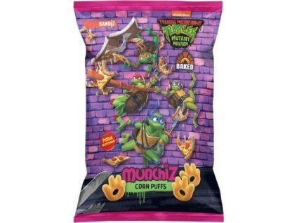 Munchiz cornpuffs ninja turtles pizza 40g