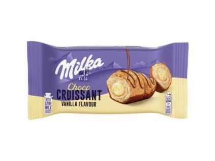 Milka croissant choco vanilla flavor 50g