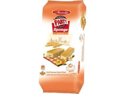 Morello sponge cake apricot flavored cream 200g