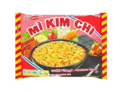 Kim Chi Instant Soup with Beef Flavor 75g (MY BO)