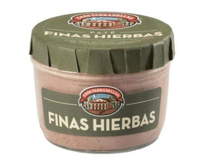 Casa tarradellas pate pork liver pate with herbs 125g