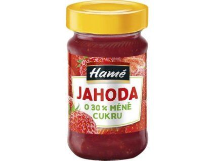 Hamé strawberry jam with reduced sugar content 230g