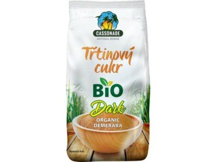 Cassonade organic dark cane sugar 400g