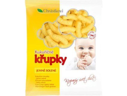 Khrástkovi corn crisps lightly salted 50g