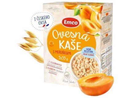 Emco oatmeal with apricots 55g
