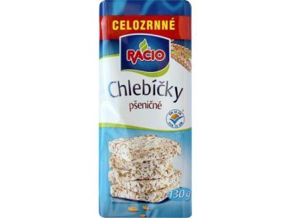 Racio puffed wheat bread rolls 130g