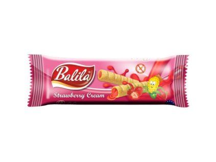 She packed strawberry corn tubes 18g