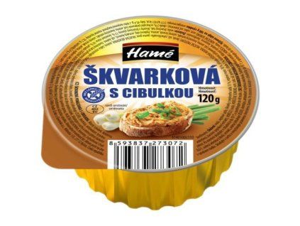 Hamé crackling spread with onion 120g
