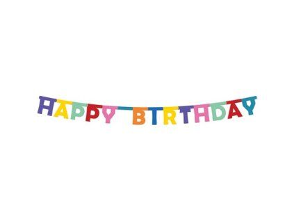 Banner Happy Birthday 1.6 m 1 pc